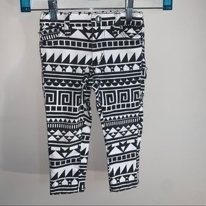Aztec Print pants for Toddler Girl 3T